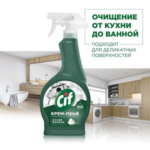 NEW ! Cif чистящая крем-пена удаляет до 100% стойкой грязи 500 мл