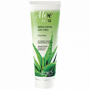 ALOE VERA Крем-скраб д/лица