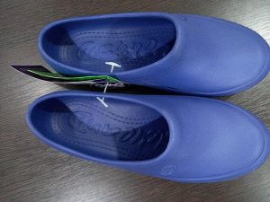 Обувь дачная женская галоши цвет Синий