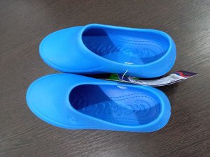 Обувь дачная женская галоши цвет Голубой
