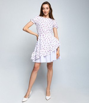 Платье #БШ2358, белый