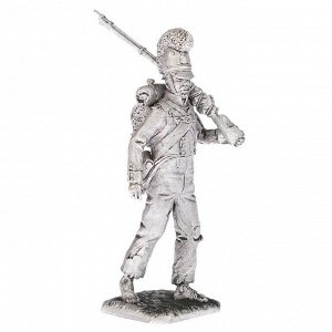 Оловянный солдатик "фузелер баварской линейной пехоты 1812 год"
