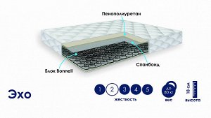 Матрас (800х2000) Эхо жаккард