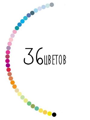 Акварельные двусторонние маркеры, кисточка и линер, набор 36 цветов