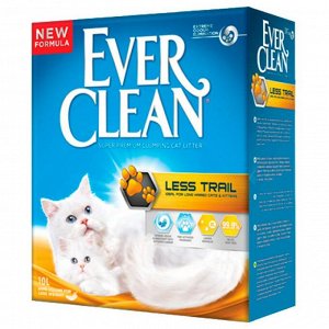 Ever Clean Less Trail наполнитель бентонит свежесть 6 кг 6 л