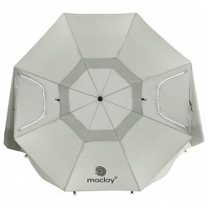 Зонт-трансформер maclay, c УФ-защитой, d=240 см, h=220 см