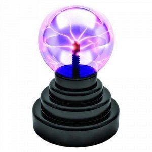 Декоративный электрический ночник Плазменный шар Plasma Light 14x10x10 см