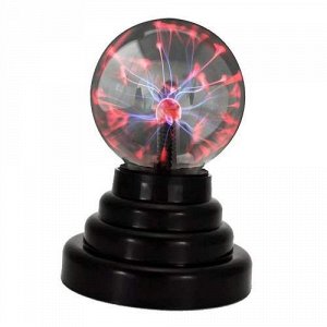 Декоративный электрический ночник Плазменный шар Plasma Light 14x10x10 см