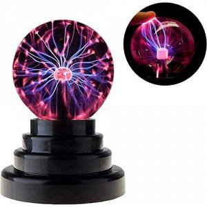 Декоративный электрический ночник Плазменный шар Plasma Light 14x10x10 см