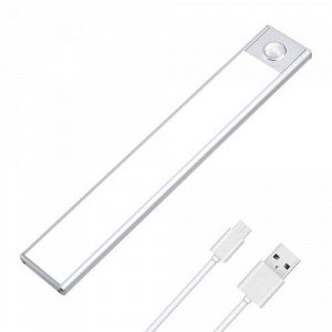 Светодиодный светильник с датчиком движения c USB 20 см