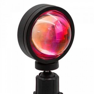 Декоративная лампа с проекцией заката Projection Lamp YD-009