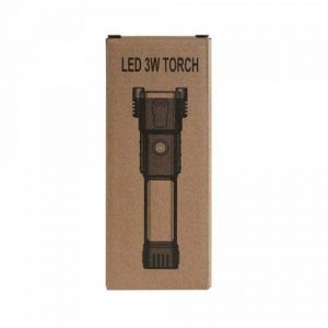 Сверхпрочный туристический фонарик Led 3W Torch