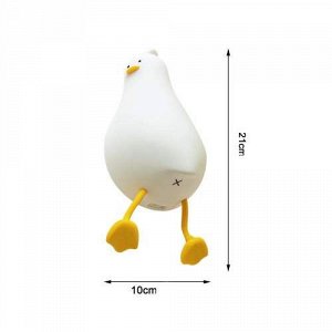 Детский силиконовый ночник УТКА IN PEACE DUCK SLEEP LAMP Instruction For Use с сенсорным управлением