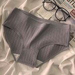 Женские повседневные трусы серого цвета