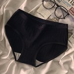 Женские повседневные трусы черного цвета