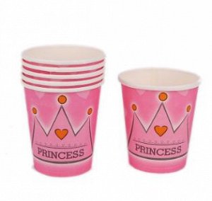 Набор бумажных стаканчиков(10шт) "Princess"