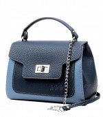 Модель №V131 | кожзам | гладкий | синий | Р775-8 | 24495