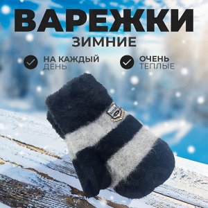 Варежки д/мал. 6вм 8205 р.17 возр.от 10 лет зима