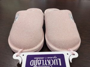 Тапочки детские домашние закрытые цвет Розовый