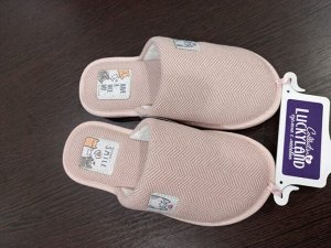 Тапочки детские домашние закрытые цвет Розовый