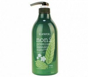 Juno Шампунь - Кондиционер 2 в 1 с экстрактом Нони / Noni Premium Hanaro Hair Shampoo and Conditioner, Ю. Корея, 750 г