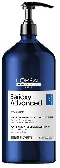 Loreal Шампунь для уплотнения волос L'Oreal Professionnel Serioxyl Advanced 1500 мл Лореаль