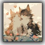 Картина по номерам на подрамнике, 20 х 20 см