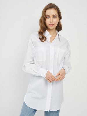 Блузка женская 222-3707   БХ05/1 белый