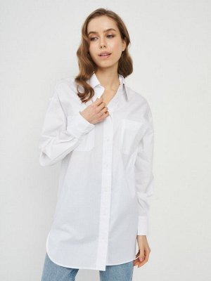 Блузка женская 222-3707   БХ05/1 белый