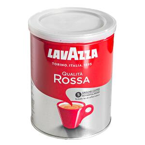 Кофе LAVAZZA QUALITA ROSSA 250 г ж/б молотый 1 уп.х 12 шт.