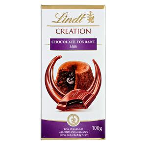 Шоколад LINDT CREATION CHOCOLATE FONDANT 100гр. 1уп.х 15шт.