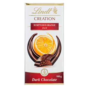 Шоколад LINDT CREATION SUMPTUOUS ORANGE 100гр. 1уп.х 15шт.