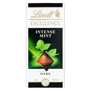 Шоколад LINDT EXCELLENCE INTENSE MINT 100гр. 1уп.х 20шт.