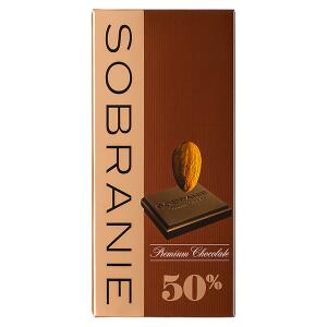 Шоколад SOBRANIE 50% Темный с Орехами 90 гр. 1уп.х 10шт
