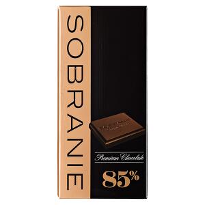 Шоколад SOBRANIE 85% Горький 90 гр. 1уп.х 10шт