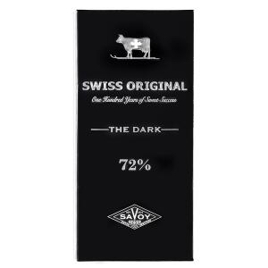 Шоколад SWISS ORIGINAL 72% Горький 100гр. 1уп.х 10шт.