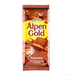 Шоколад Альпен Гольд Капучино 90 г 1 уп.х 20 шт.