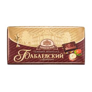 Шоколад Бабаевский Фундук 100гр.   1уп.х 16шт.