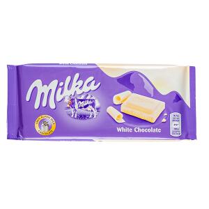 Шоколад Милка White Chocolate 100 гр. 1уп.х 22 шт.