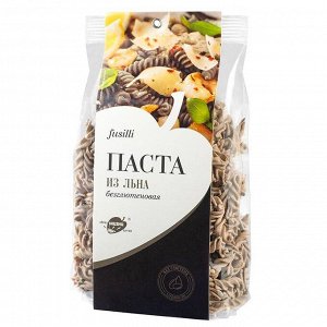 Паста из льна безглютеновая (макароны), 250 г
