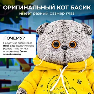кот Басик в спортивном костюме мягкая игрушка