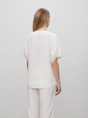 Блузка однотонная, B3015/mellow