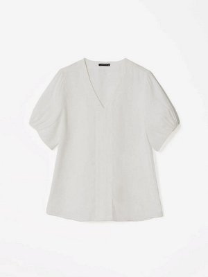 Блузка однотонная, B3015/mellow