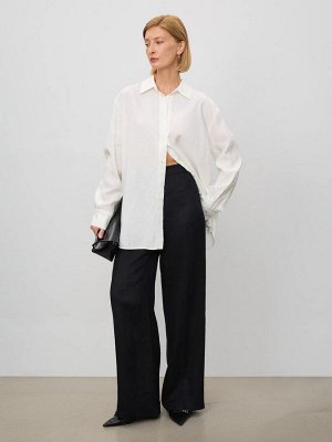Рубашка однотонная, B3013/mellow