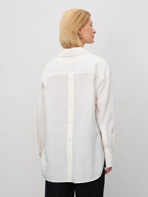 Рубашка однотонная, B3013/mellow