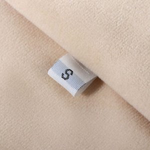 Размерники жаккардовые, «S», 12 * 30 мм, 100 шт, цвет белый