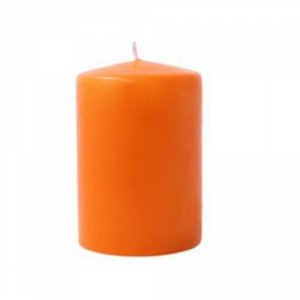 Свеча пеньковая 70х120 оранжевая