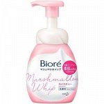 Пенка для умывания KAO Biore Marshmallow Whip Moisture увлажняющая, бут 150мл, 1/24