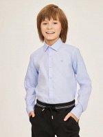 Рубашка SLIM для мальчика голубой