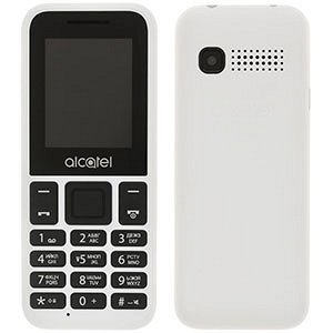 Телефон сотовый Alcatel OT 1066D White